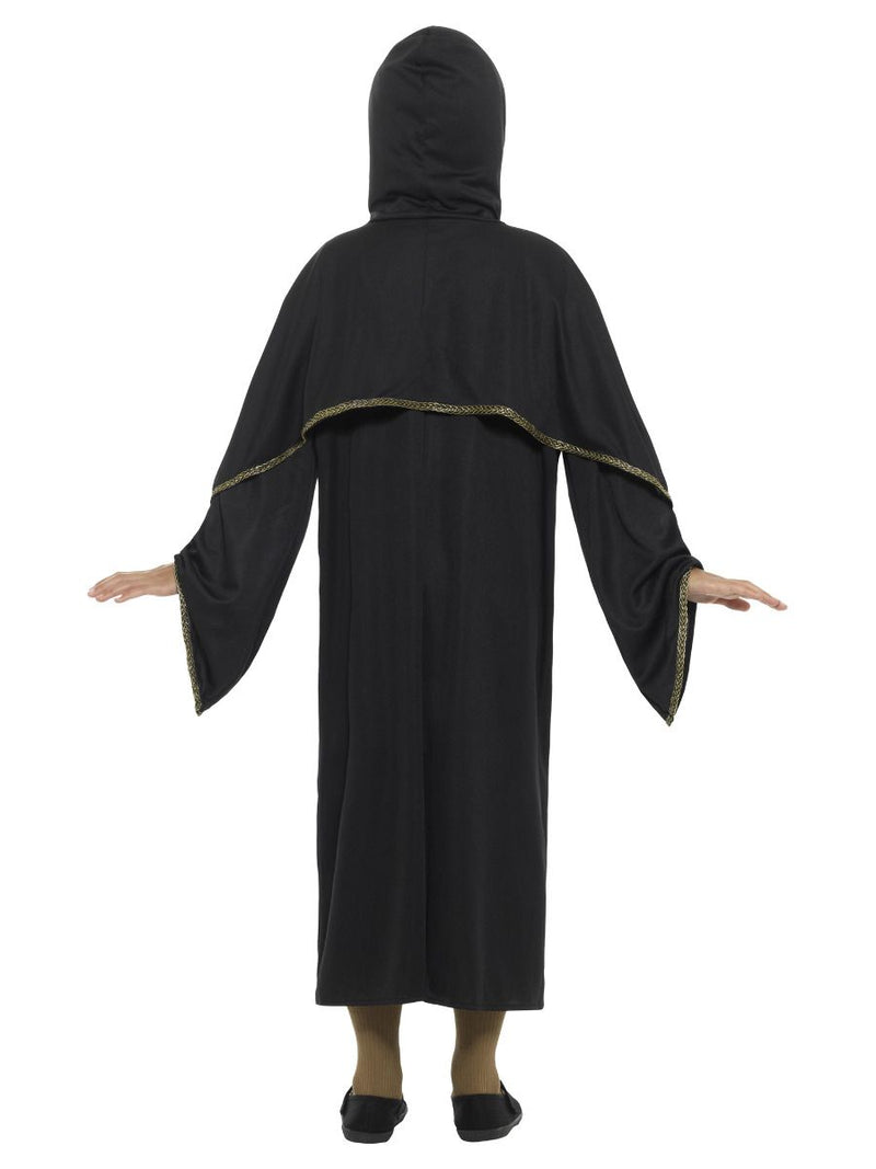 Wizard Cloak Kids Black with Gold_5 