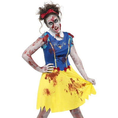 Zombie Miss Snow Costume Kids_1 sm-45613S
