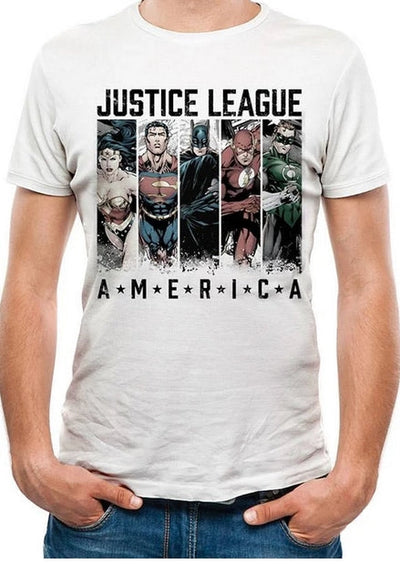 Justice League America T-Shirt DC Adult 1