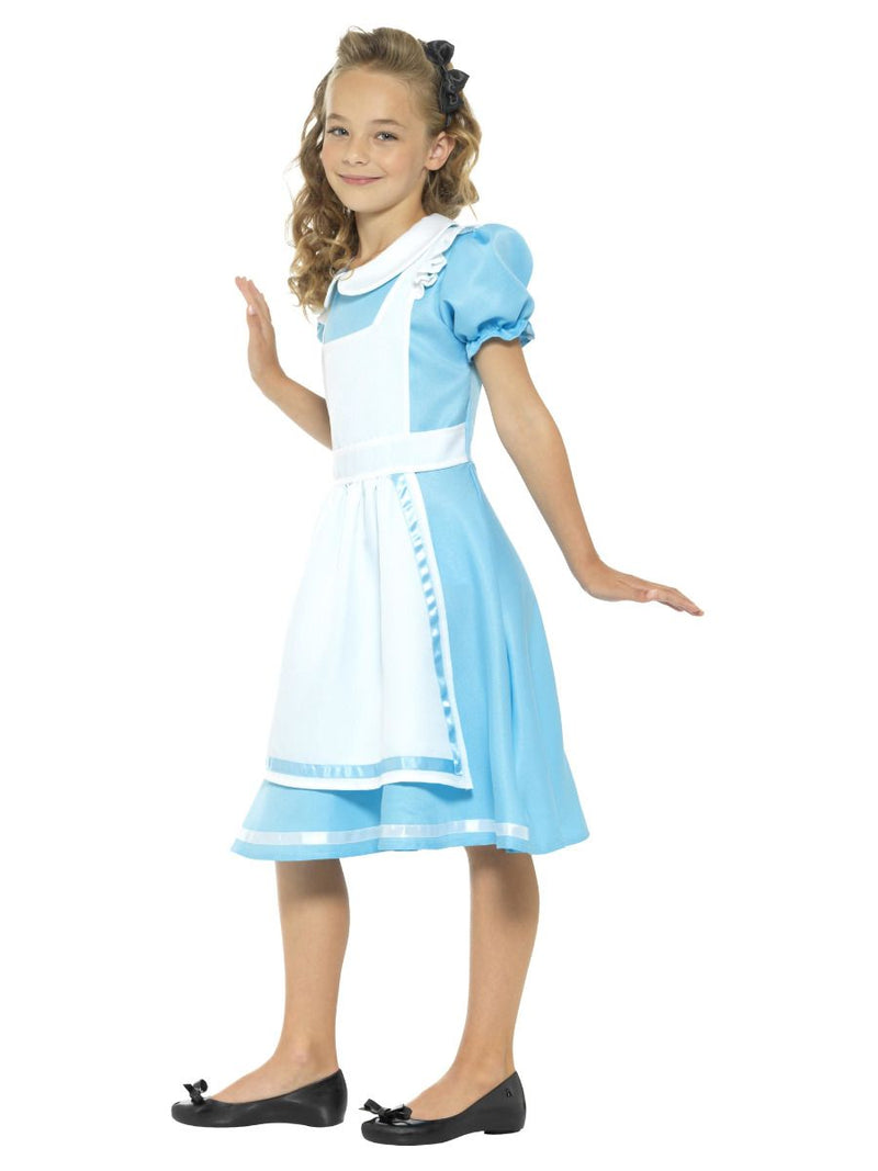 Wonderland Princess Costume Kids Blue White_3 sm-45962S