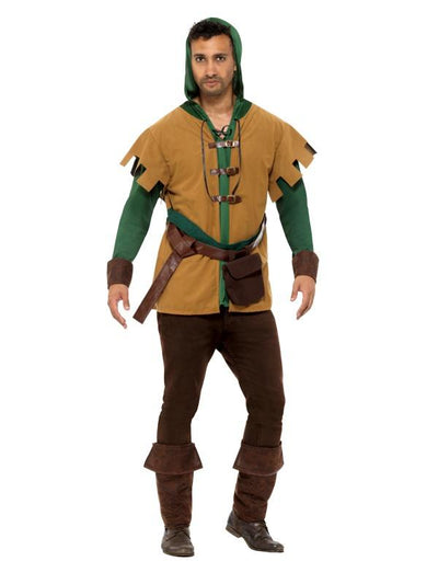 Robin Of The Hood Costume Adult Green_1 sm-47183L