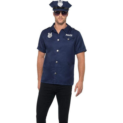 Us Cop Costume Adult Navy_1 sm-47240L