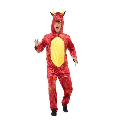 Deluxe Dragon Costume Adult Red_1 sm-47366L