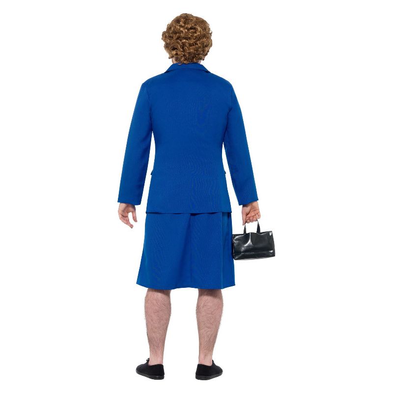 Iron Lady Prime Minister Costume Blue Adult 2