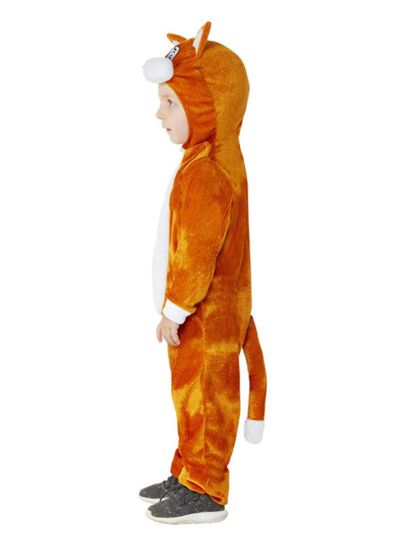 Cat Costume Toddler Orange Jumpsuit