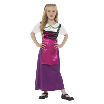 Bavarian Princess Costume Multi-Coloured Child 1