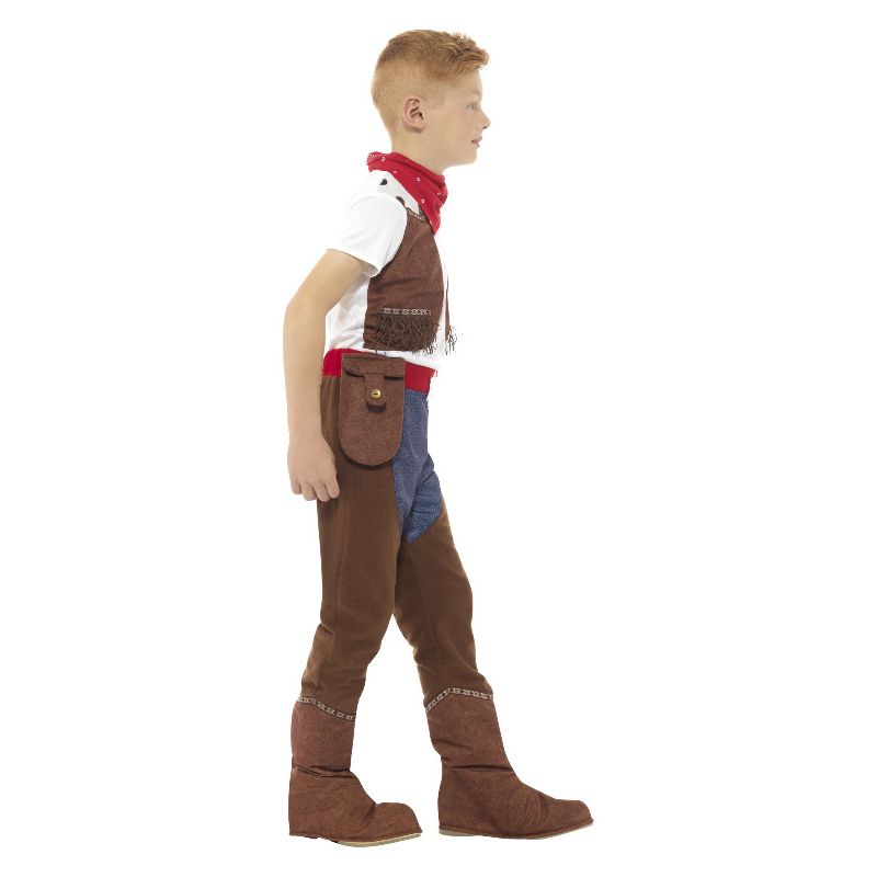 Deluxe Cowboy Costume Brown Child 3