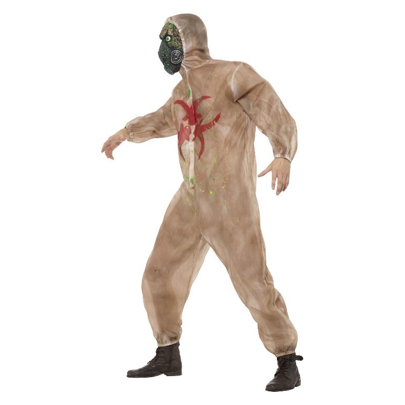 Zombie Biohazard Costume Brown Adult 3