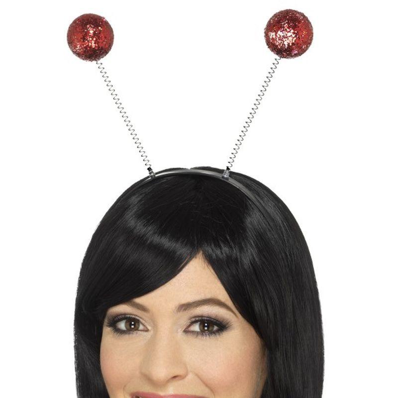 Glitter Ball Boppers Adult Red_1 sm-48270