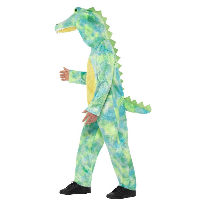 Deluxe Dinosaur Costume Green Child 3
