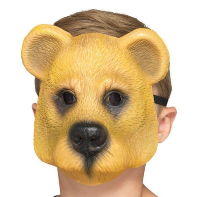 Bear Mask Child Child Lightbrown_1 sm-49801