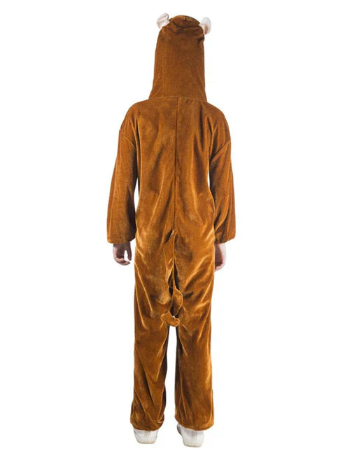 Monkey Costume Kids Dress Up Jumpsuit with Hood