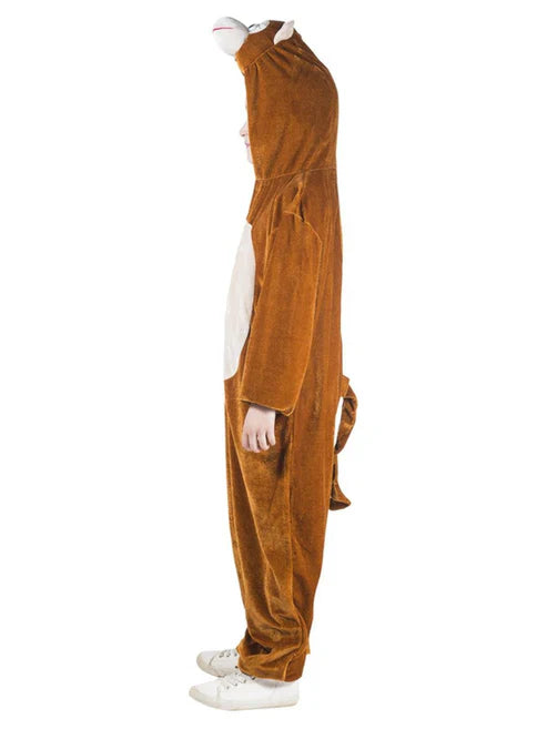 Monkey Costume Kids Dress Up Jumpsuit with Hood