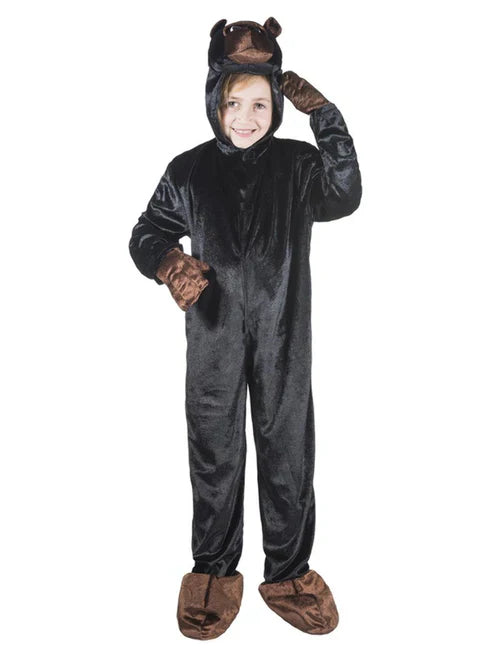 Gorilla Costume Kids Dress Up Jumpsuit with Hood
