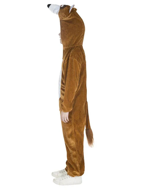 Fox Costume Kids Dress Up Jumpsuit with Hood