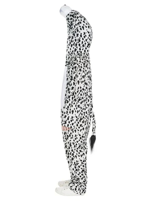 Dalmation Costume Kids Dress Up Jumpsuit with Hood
