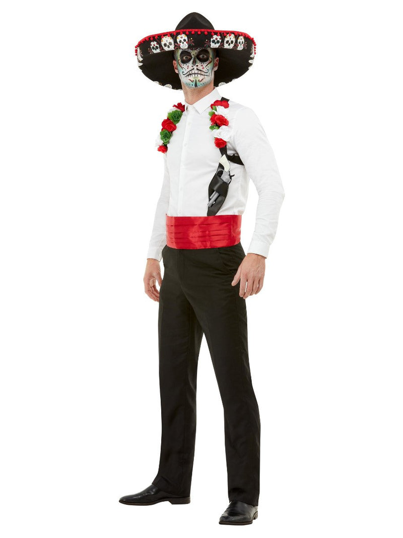 Day Of The Dead Kit Adult Red