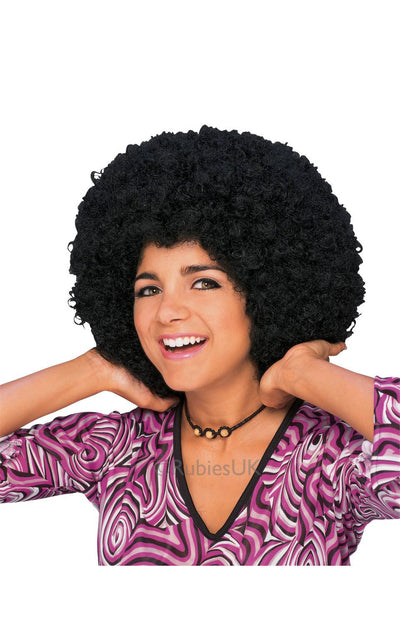Afro Wig Black_1 rub-50804NS