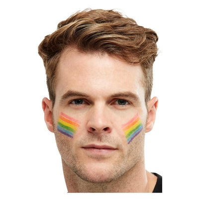 Smiffys Make-Up FX Rainbow Greasepaint Stick Adult 1