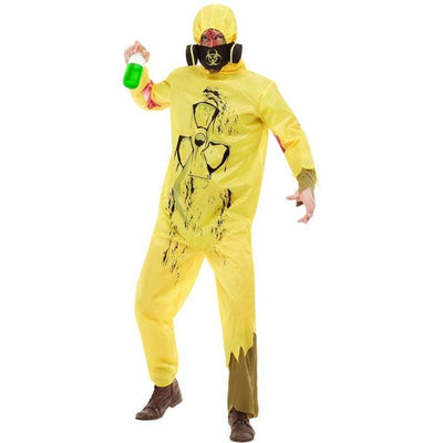 Biohazard Suit Adult Yellow_1 sm-51036L