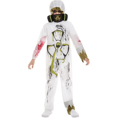 Biohazard Suit Costume Child White_1 sm-51076L