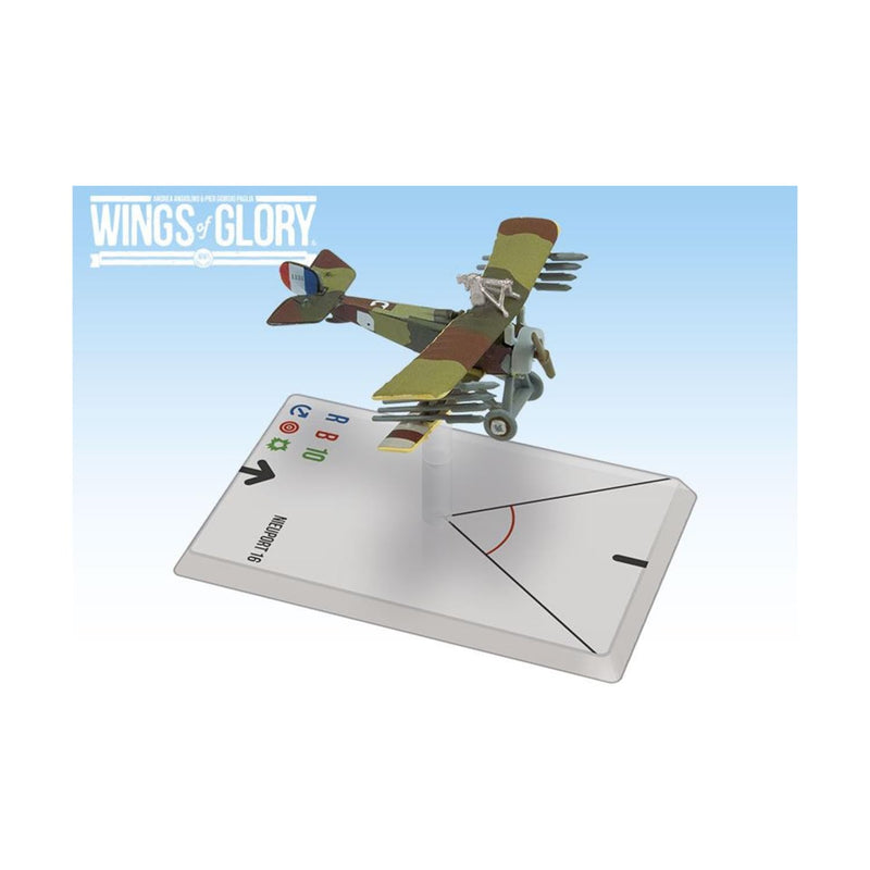 Ares Games Nieuport 16 (Escadrille Lafayette) - WGF125C Wings of Glory WW1 Airplane Pack