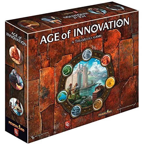 Age of Innovation A Terra Mystica Faction Strategy Board Game