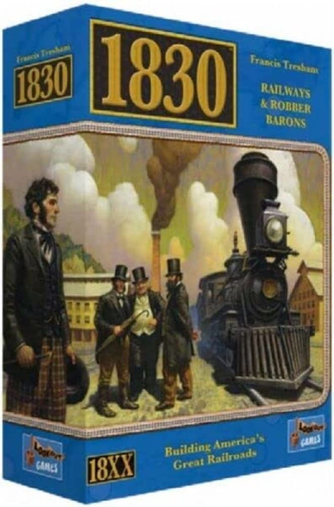 Lookout Games 1830 Railways & Robber Barons Board Game Revised Edition English