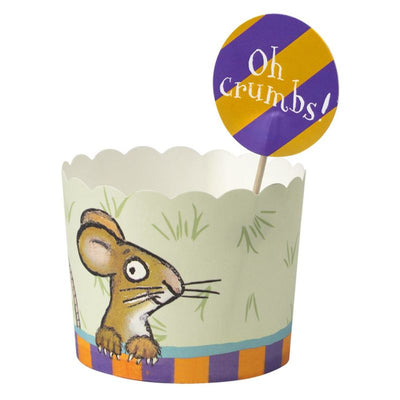The Gruffalo Tableware Party Cake Cases & Toppers Child Purple Green Orange_1 sm-51572
