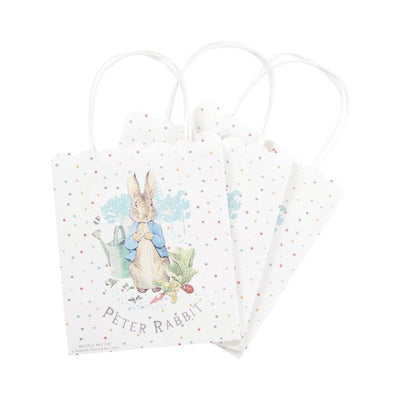Peter Rabbit Classic Tableware Party Bags x6 All Blue Cream_1 sm-51605