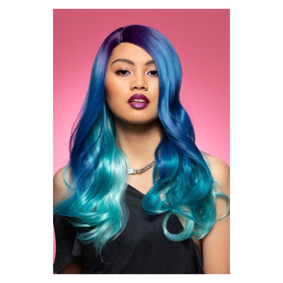 Manic Panic® Mermaid Queen Bitch Wig Adult Blue Green_1 sm-51650