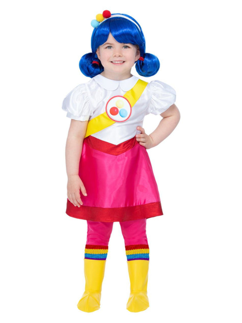 True and The Rainbow Kingdom Costume Dress Child Yellow Blue Pink Red White