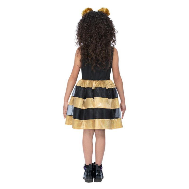 L.O.L Surprise! Deluxe Queen Bee Costume Child Black Gold_2 sm-51668M