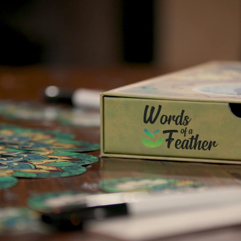 Words of A Feather: The Stunning Party Game for 3-8 Players | Connect Words and Clues in This Casual Card Game That&