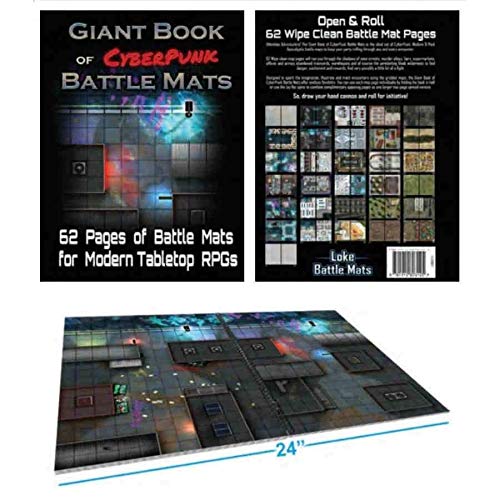 The Giant Book Of Cyberpunk Battle Mats (A3) (Nintendo Switch///xbox_one/)