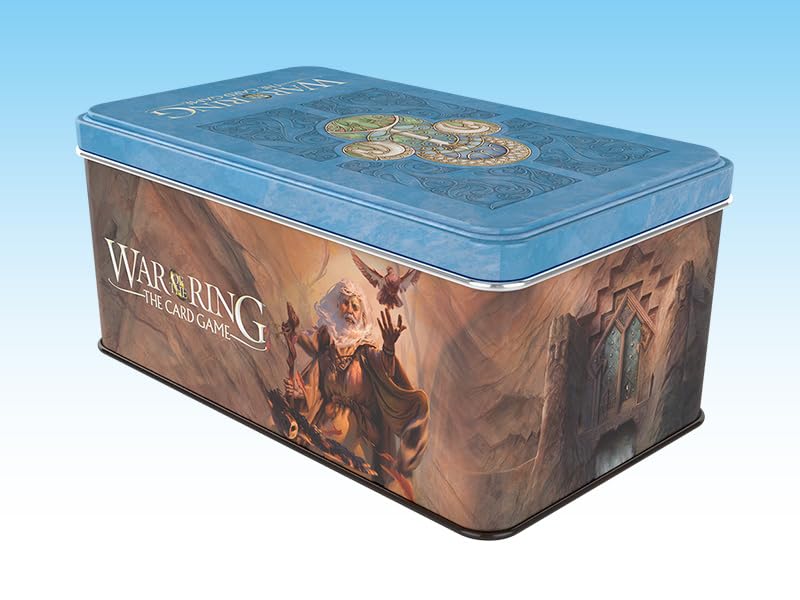 Ares Games War of the Ring The Card Game - Free Peoples Card Box and Sleeves (Radagast version)