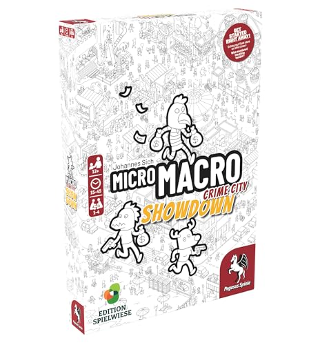 Pegasus Spiele Micro Macro Crime City: Showdown Board Game