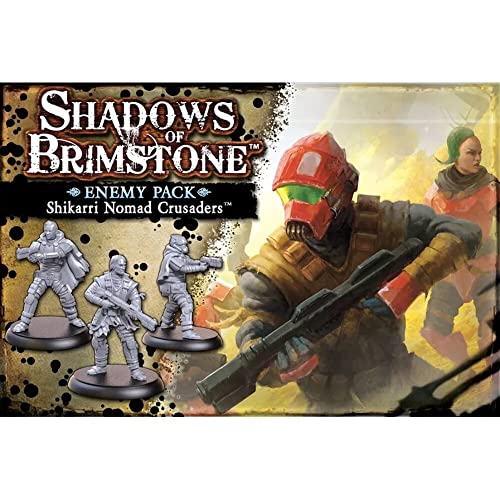 Flying Frog Productions Shadows of Brimstone: Shikarri Nomad Crusaders Enemy Pack