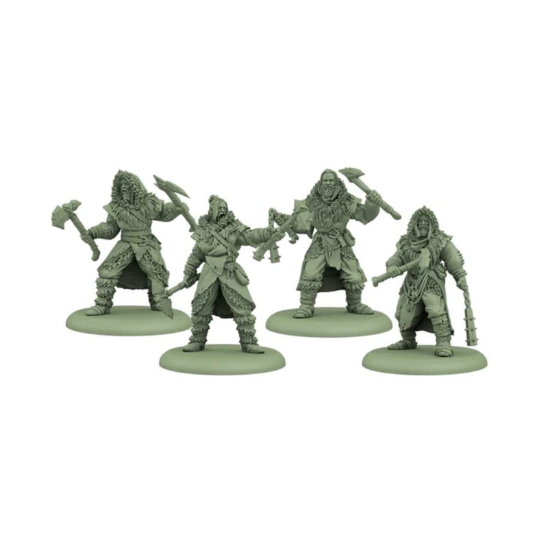 CMON A Song of Ice and Fire Tabletop Miniatures Free Folk Raiders Unit Box - Unleash The Wild Fury! Strategy Game for Adults, Ages 14+, 2+ Players, 45-60 Minute Playtime, Made by CMON