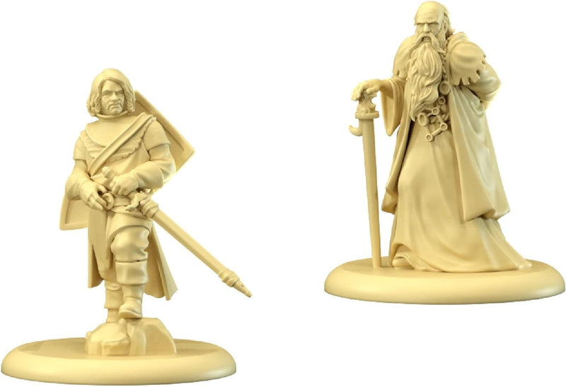 A Song of Ice and Fire Tabletop Miniatures Game Baratheon Heroes 3 Box Set - Command Your Noble Heroes to Victory! Strategy Game for Adults, Ages 14+, 2+ Players, 45-60 Minute Playtime, Made by CMON