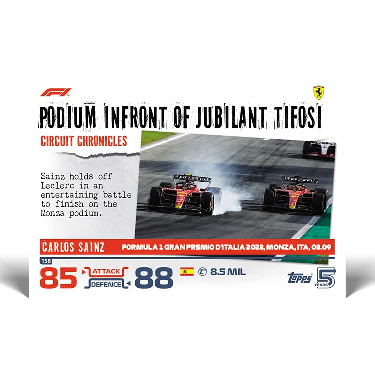 Topps Turbo Attax Formula 1 2024 - Mega Tin Contains 66 Cards Including 6 LEs and 4 Exclusive Cards!