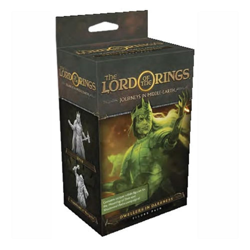 The Lord of the Rings Journeys in Middle-earth Dwellers in Darkness FIGURE PACK - Adventure Board Game for Kids and Adults, Ages 14+, 1-5 Players, 60+ Minute Playtime, Made by Fantasy Flight Games