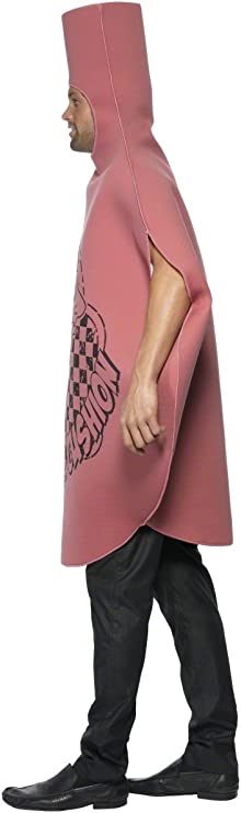 Whoopie Cushion Costume Adult Pink Foam Material Bodysuit