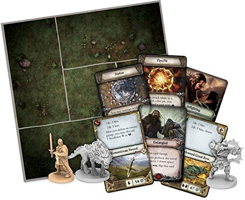 The Lord of The Rings Journeys in Middle-Earth Board Game/Strategy Game/Adventure Game for Adults and Teens | Ages 14+ | 1-5 Players | Avg. Playtime 60+ Mins | Made by Fantasy Flight Games