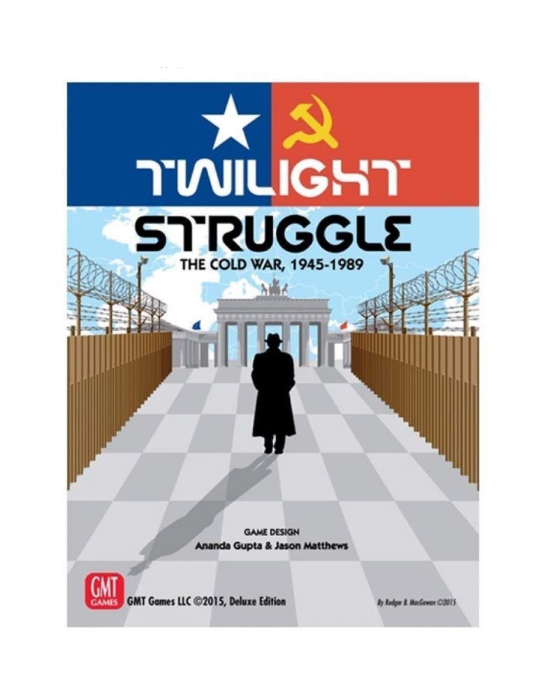 GMT Games GMT0510 Twilight Struggle The Cold War 1945-1989 Deluxe Edition Board Game