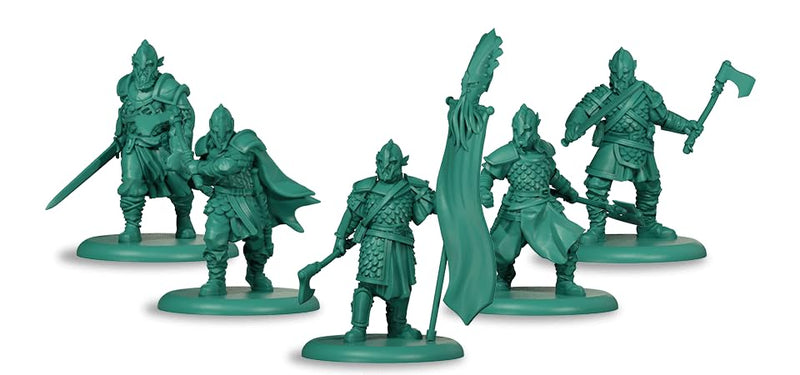 A Song of Ice and Fire Tabletop Miniatures Iron Victory Crew Unit Box (Multilingual Edition) Strategy Game for Adults, Ages 14+, 2+ Players, 45-60 Minute Playtime, Made by CMON