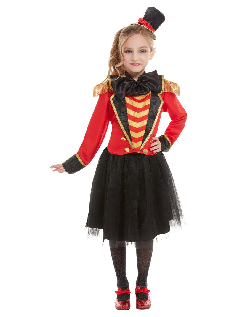 Ringmaster Costume Child Circus Red Deluxe