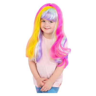 Unicorn Rainbow Wig Child 1