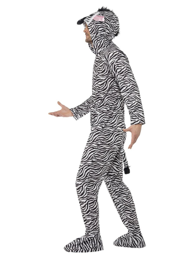 Zebra Costume Adult Black White_3 