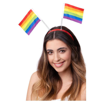 Pride Rainbow Flag Bopper Headband Adult 1
